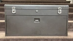 Vintage Kennedy Model 526 Machinist 8 Drawer Tool Box - Top Chest W/ Keys. Fixed Price $229.99.