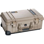 Pelican 1510 Watertight Wheeled Carry On Hard Case, Without Foam, Desert Tan. Fixed Price $229.95.