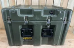 Pelican Hardigg Case 33x21x21.5" Green Waterproof Storage Footlocker. Fixed Price $199.00.