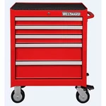 Westward 32h894 Rolling Tool Cabinet, 5-drawers, Powder Coated Red,. Fixed Price $554.99.