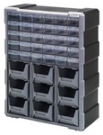 30 Drawer Quantum Storage System Bin Cabenet Pdc-930bk. Fixed Price $52.62.