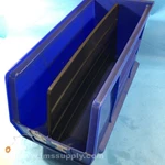 Akro Mils 30-265 Blue Storage Bin, 18" Lg X 8-1/4" Wd 9" Ht 9594. Fixed Price $3.84.