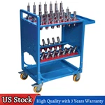 Rolling Tool Cart 40 Taper Holder Cnc Cat40 Trolley 35 Bt40. Fixed Price $149.99.