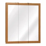 Zenith K24 Oak/wood Rectangle Medicine Cabinet/mirror 25-3/4 H X 23-1/4 W In.. Fixed Price $103.67.