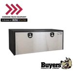 Buyers Products 1704715, 24x24x60" Black Steel Truck Box W/ Stainless Door. Fixed Price $1130.95.