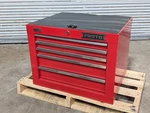Proto Single Bank Top Chest Tool Box 5 Drawer Jstv2720cs05rd Damaged. Fixed Price $529.47.