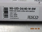 Jesco Lighting Sg-led-24/40-w-sw 23" Led Sg Adjustable Under Cabinet Light. Fixed Price $65.00.