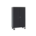 Sandusky Ta4r462472-09 Storage Cabinet,78"x46"x24",black,2shlv 5dct3. Fixed Price $1080.79.