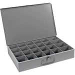 Durham Steel Scoop Compartment Box 24 Compartments 18 X 12 3 Lot Of 4. Fixed Price $156.33.