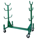 Greenlee 668 Mobile Conduit And Pipe Rack With Casters, 1000 Lbs Capacity. Fixed Price $1284.51.
