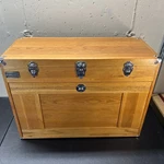 Grizzly T33970 26" Series 10-drawer Red Oak Tool Chest. Fixed Price $387.00.