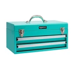 Amazon Basics Steel Tool Box Storage 18.11 X 8.66 9.45 Inches, Turquoise. Fixed Price $88.99.