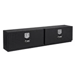 Uws Ec40052 Gloss Black Aluminum 72" Double Door 9.4 Cuft Topside Tool Box. Fixed Price $1252.81.