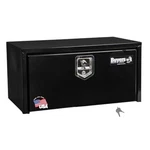 Buyers Product 14x16x30" Black Steel Underbody Truck Box W/ Built-in Shelf. Fixed Price $479.95.
