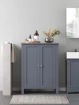 Vasagle Bathroom Storage Cabinet Floor Unit W/ 2 Adjustable Shelves Freestanding. Fixed Price $88.20.