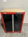 Craftsman Freestanding Steel Garage Cabinet Toolbox Cmst22603rb Made In Usa. Fixed Price $300.00.