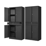 Letaya Metal Garage Storage Cabinet With Drawer,4 Door Tool Lock.... Fixed Price $190.61.