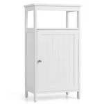 Tangkula Bathroom Floor Storage Cabinet, 18 (l) X 12 (w) 33 (h), White. Fixed Price $94.99.