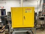 Justrite 25730 Flammable Liquid Storage Cabinet 22 Gallon W/ Shelf. Fixed Price $650.00.