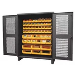 Durham Mfg Hdcv60-54b-95 Super Duty Bin Cabinet, 60 In W, 78 H, 24" D, 54. Fixed Price $2473.99.