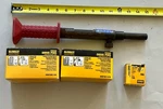 Powers Hammer Actuated Tool .22 Cal P1000 & Dewalt Powder Loads Driver Pins Lot. Fixed Price $29.99.