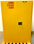 Uline H-2219s-y Flammable Liquid Storage Cabinet 90gal 340l Self-closing Doors. Fixed Price $1250.00.