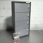American Locker 4-door Gun Safe Security Pistol Storage Cabinet With Keys. Fixed Price $149.99.