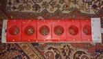 Used Lot Of 35 Lista Taper Tool Pods With Holders And Brakets X 4041-2 Iso Sk45. Fixed Price $120.00.