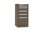 Kennedy Manufacturing, 185xb 5 Drawer Brown Hang-on Side Cabinet, Free Shipping. Fixed Price $1150.00.
