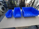 Durham Blue Plastic Bins Pb30250-52 / Pack Of 6 (different Size Available). Fixed Price $150.00.