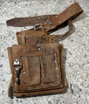 Klein Tools 5165 Pocket Tan Leather Tool Pouch Made In Usa Electrician. Fixed Price $20.00.