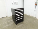 Uline Modular Steel 7 Drawer Tool Cabinet 29x29x44" Black Dividers. Fixed Price $1199.99.
