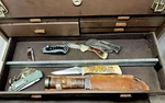 Kennedy 520 Machinist Tool Box 7 Drawer -toolbox Knifes &tools As I Found. Fixed Price $220.00.