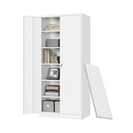 Letaya Metal Storage Cabinet With Lock Door Adjustable Shelf,72" Steel Locker.... Fixed Price $183.81.