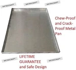 Pinnaclemetalcraft Metal Replacement Cage Tray Chew Proof Crack Kennel Pan. Fixed Price $129.95.