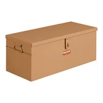 Knaack 28 28" X 12" Jobmaster Handheld Storage Box, 2.3 Cu Ft, Steel, Tan. Fixed Price $306.10.