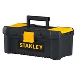 Stanley Essential Toolbox W/tray, Top Organizer, Lockable 12.5-inch Black/yellow. Fixed Price $6.99.