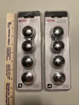 Delta 32mm Silverton Polished Chrome Cabinet Door Or Drawer Knobs Lot Of 8. Fixed Price $9.99.
