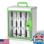 Glosen Cell Phone Locker 24 Slots Portable Storage Cabinet Wall Mounted. Fixed Price $106.88.