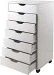Winsome Halifax 7-drawer Composite Wood Cabinet, White Brand New. Fixed Price $59.95.
