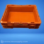 Orbis Nso1215-4 Orange Storage Bin, 12"x15"x 5" 0044. Fixed Price $7.14.