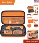 Portable Klein Tools Case - Lightweight, Splash-proof Organizer For Electricians. Fixed Price $35.99.