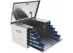 Uws Tbc-38-ds 38" Aluminum Chest With 2 Drawer Slides. Fixed Price $1361.95.
