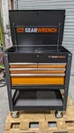 Gearwrench 32 Wide X 42 High 21 Deep, 4 Drawer Tool Cart 650 Lb Cap Damaged. Fixed Price $329.45.
