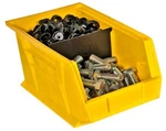 Durham Pb30230-21, Plastic Hook On Bin, 6"x11"x5", Yellow (pack Of 12). Fixed Price $39.34.