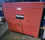 Dayton 60.5" W X 31.5" D 51.5" T Piano Style 3-shelf Padlockable Job Box Great. Fixed Price $899.99.