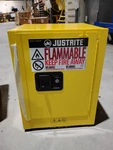 Justrite Sure-grip Ex 4 Gal. Flammable Liquids Safety Storage Cabinet. Fixed Price $625.00.