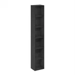 Furinno 24009bkw 12.1 In. 6-tier Open Shelf Bookcase Blackwood. Fixed Price $28.46.