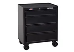 Craftsman 1000 Series 26.5" 4-drawer Rolling Tool Cabinet Steel Lockable Black. Fixed Price $133.99.