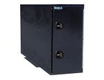 Buyers Product Black Steel Straight Side Backpack Truck Tool Box W/ Shelving. Fixed Price $4420.63.